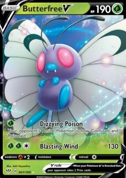 Butterfree V DAA-1 Ultra Rare Excellent Englisch