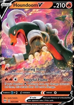 Houndoom V DAA-21 Ultra Rare Excellent Englisch