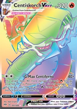 Infernopod VMAX DAA-191 Secret Rare Good Deutsch