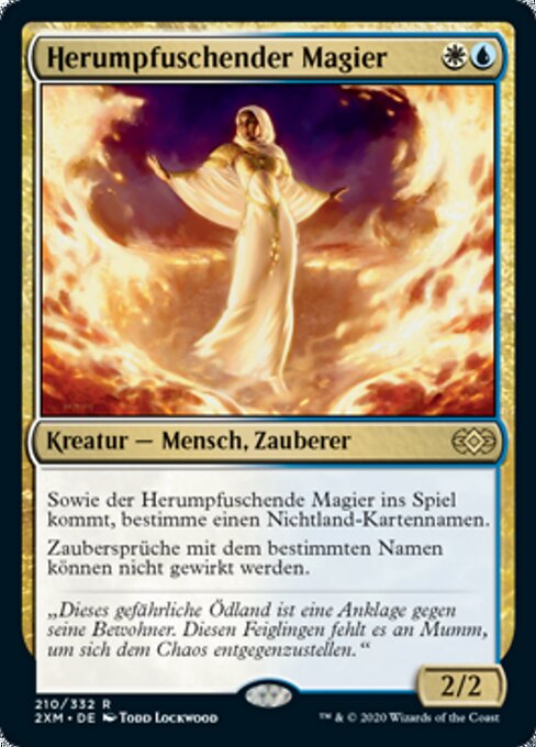 Herumpfuschender Magier 2XM-210 Rare Excellent Deutsch