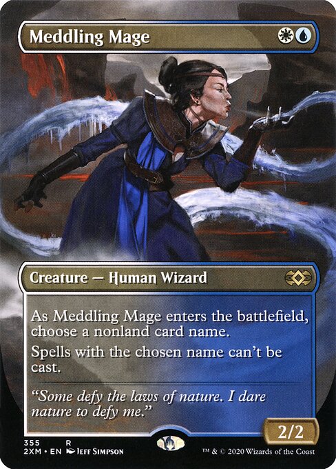 Herumpfuschender Magier X2XM-355 Rare Near Mint Englisch Foil