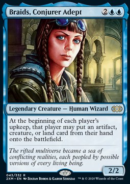 Braids, Conjurer Adept 2XM-43 Rare Near Mint Englisch