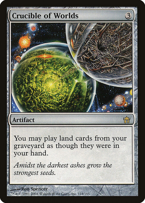 Crucible of Worlds 5DN-114 Rare Good Englisch