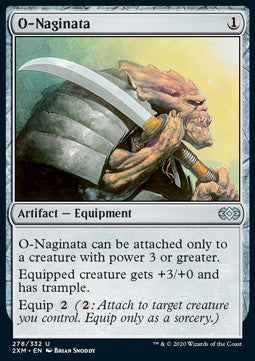 O-Naginata 2XM-278 Uncommon Near Mint Deutsch Foil