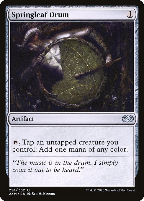 Springleaf Drum 2XM-291 Uncommon Near Mint Englisch Foil