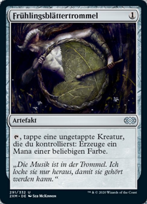 Frühlingsblättertrommel 2XM-291 Uncommon Excellent Deutsch