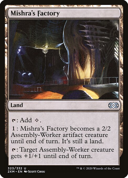 Mishra's Factory 2XM-323 Uncommon Excellent Englisch