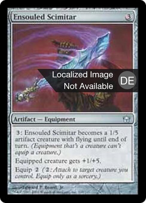 Beseelter Krummsäbel 5DN-119 Uncommon Good Deutsch Foil