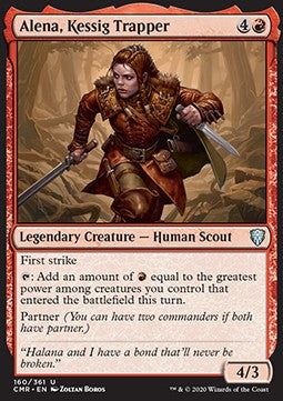 Alena, Fallenstellerin aus Kessig CMR-160 Uncommon Near Mint Deutsch Foil