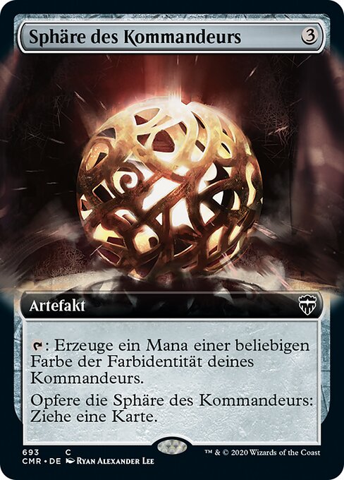 Sphäre des Kommandeurs XCMR-693 Common Excellent Deutsch