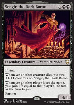 Sengir, Baron der Dunkelheit GDC-722 Rare Excellent Deutsch Foil