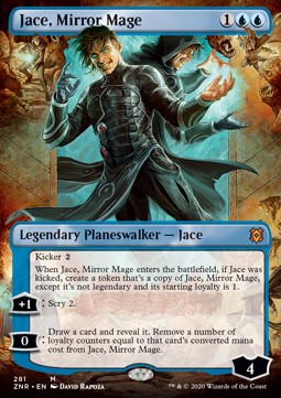 Jace der Spiegelmagier XZNR-281 Mythic Excellent Englisch