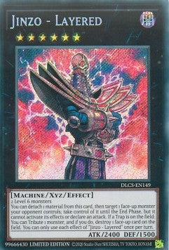 Jinzo - Gefächert DLCS-DE149 Secret Rare Near Mint Deutsch