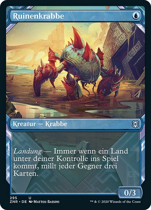 Ruinenkrabbe XZNR-295 Uncommon Excellent Deutsch