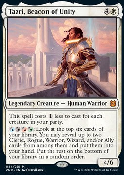Tazri, Beacon of Unity ZNR-44 Mythic Excellent Englisch