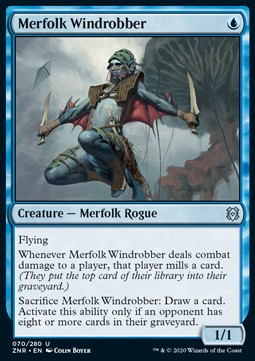 Meervolk-Windräuber ZNR-70 Uncommon Excellent Englisch Foil