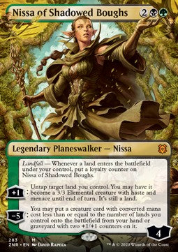 Nissa von den schattigen Ästen XZNR-283 Mythic Near Mint Englisch