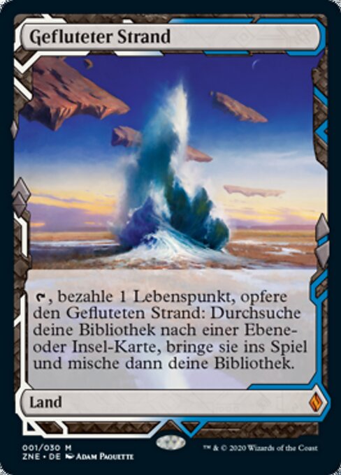 Gefluteter Strand ZNE-1 Mythic Excellent Deutsch