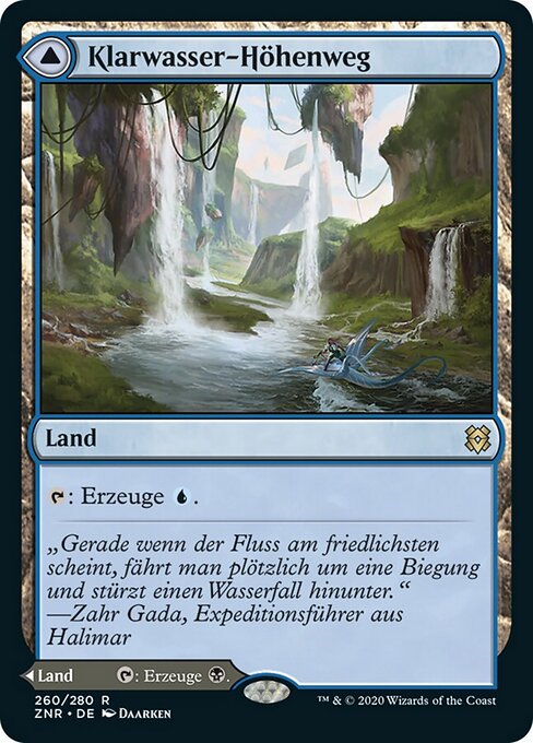 Klarwasser-Höhenweg // Trübwasser-Höhenweg ZNR-260 Rare Near Mint Deutsch