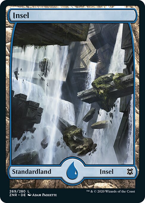 Insel (V.1) ZNR-269 Land Excellent Deutsch