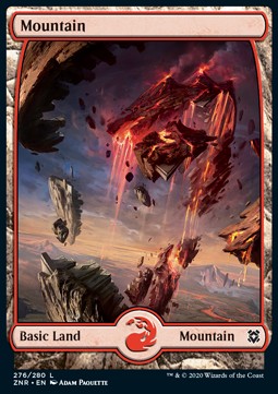 Gebirge (V.2) ZNR-276 Land Near Mint Englisch Foil
