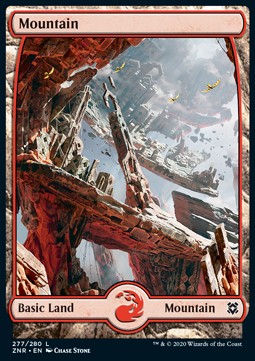Gebirge (V.3) ZNR-277 Land Near Mint Englisch Foil