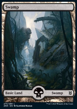 Swamp ZNR-273 Land Excellent Englisch Foil