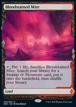 Blutbeflecktes Schlammloch ZNE-3 Mythic Near Mint Englisch Foil