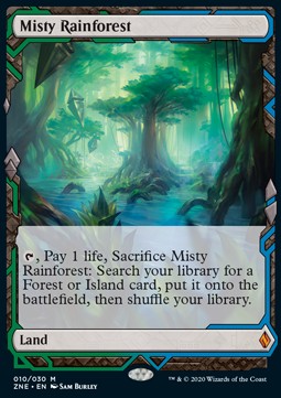 Nebliger Regenwald ZNE-10 Mythic Good Englisch Foil