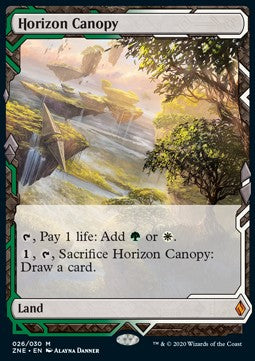 Blätterdach-Horizont ZNE-26 Mythic Near Mint Deutsch Foil