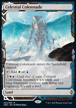 Himmlische Säulenreihe ZNE-23 Mythic Excellent Englisch Foil