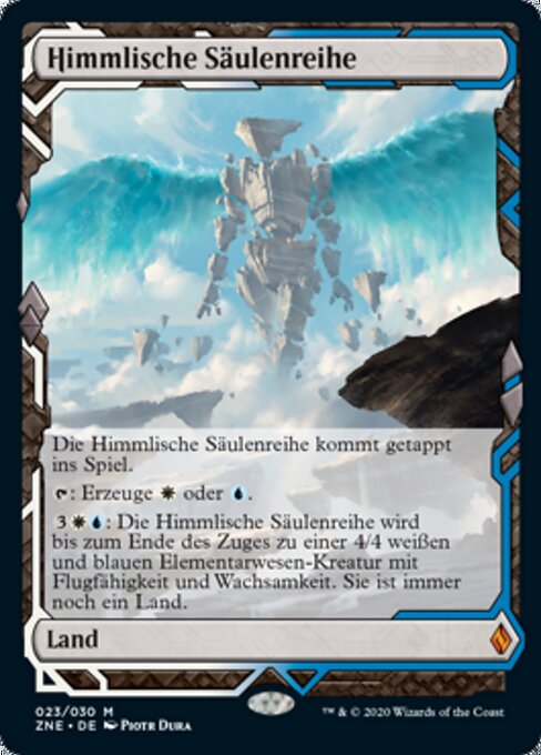 Himmlische Säulenreihe ZNE-23 Mythic Near Mint Deutsch