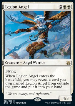 Legion Angel ZNR-23 Rare Near Mint Englisch