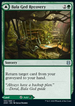 Bala Ged Recovery // Bala Ged Sanctuary ZNR-180 Uncommon Near Mint Englisch