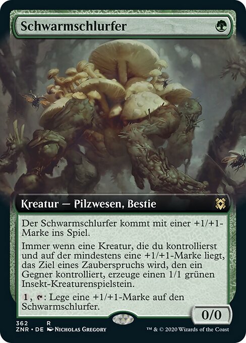 Schwarmschlurfer XZNR-362 Rare Near Mint Deutsch