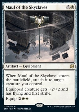 Maul of the Skyclaves ZNR-27 Rare Excellent Englisch