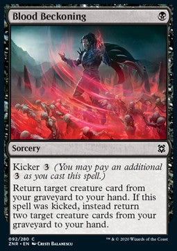 Ruf des Blutes ZNR-92 Common Excellent Englisch Foil