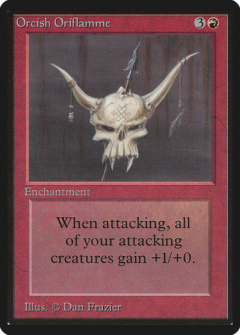 Orcish Oriflamme LEB- Uncommon Excellent Englisch