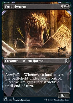 Furchteinflößender Wurm XZNR-297 Common Excellent Deutsch Foil