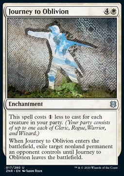 Journey to Oblivion ZNR-17 Uncommon Near Mint Englisch