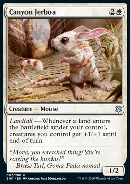 Schlucht-Jerboa ZNR-7 Uncommon Near Mint Deutsch Foil