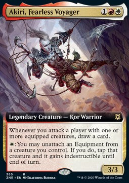 Akiri, Fearless Voyager XZNR-365 Rare Englisch