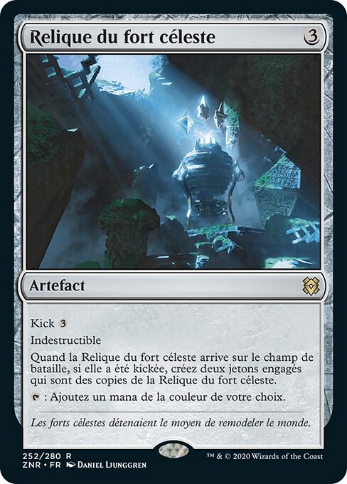 Skyclave Relic ZNR-252 Rare Excellent Französisch Foil