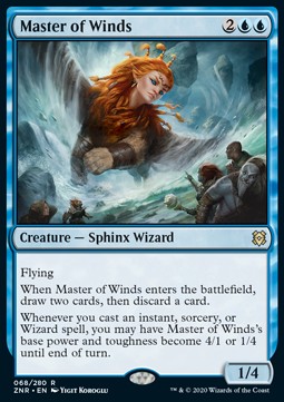 Master of Winds ZNR-68 Rare Near Mint Englisch