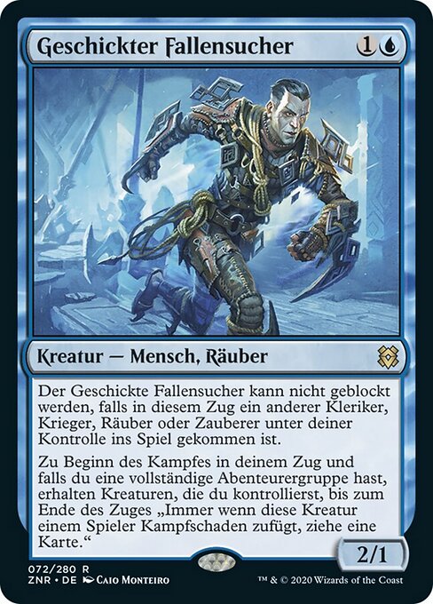Geschickter Fallensucher ZNR-72 Rare Excellent Deutsch