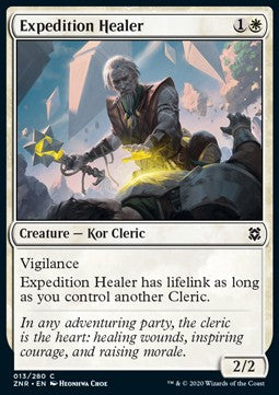 Heiler der Expedition ZNR-13 Common Excellent Englisch Foil