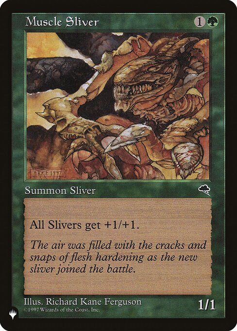 Muscle Sliver ZNL- Common Excellent Englisch