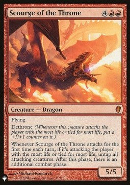 Scourge of the Throne ZNL-35 Mythic Near Mint Englisch Foil