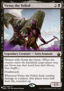 Virtus the Veiled ZNL-7 Rare Excellent Englisch