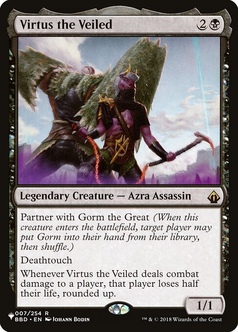 Virtus the Veiled ZNL-7 Rare Excellent Englisch